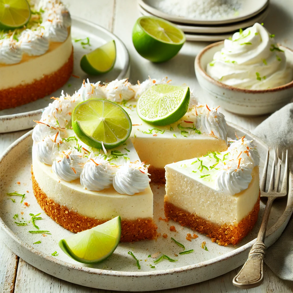 Coconut Lime Cheesecake